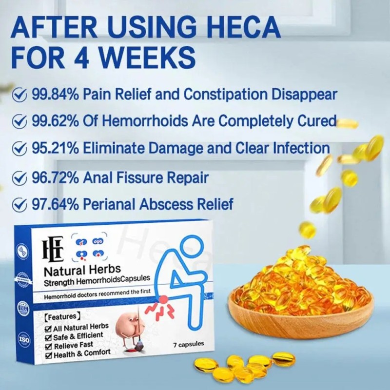 Herbal Capsules Factory - 7pcs Hemorrhoid Pain Relief