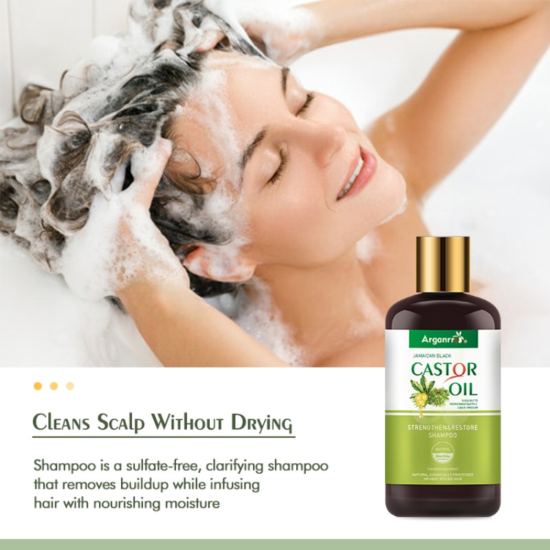 Anti-Dandruff Shampoo Factory - Shea Butter Jamaican Castor Oil