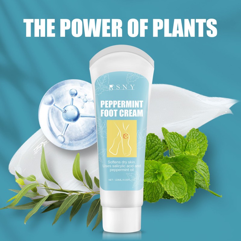 Foot Cream Factory - Private Label Peppermint Quick Absorption