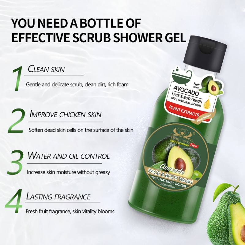 Shower Gel Manufacturer - Custom Smooth Brighten Skin Exfoliating