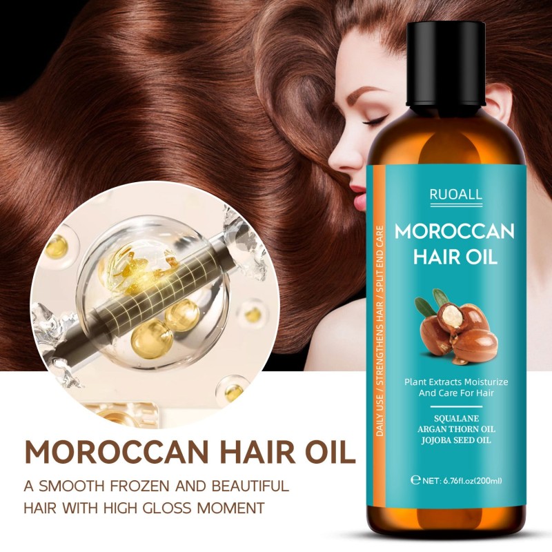 Argan Hair Oil Manufacturer - 200ml Repair Treatment Restoration