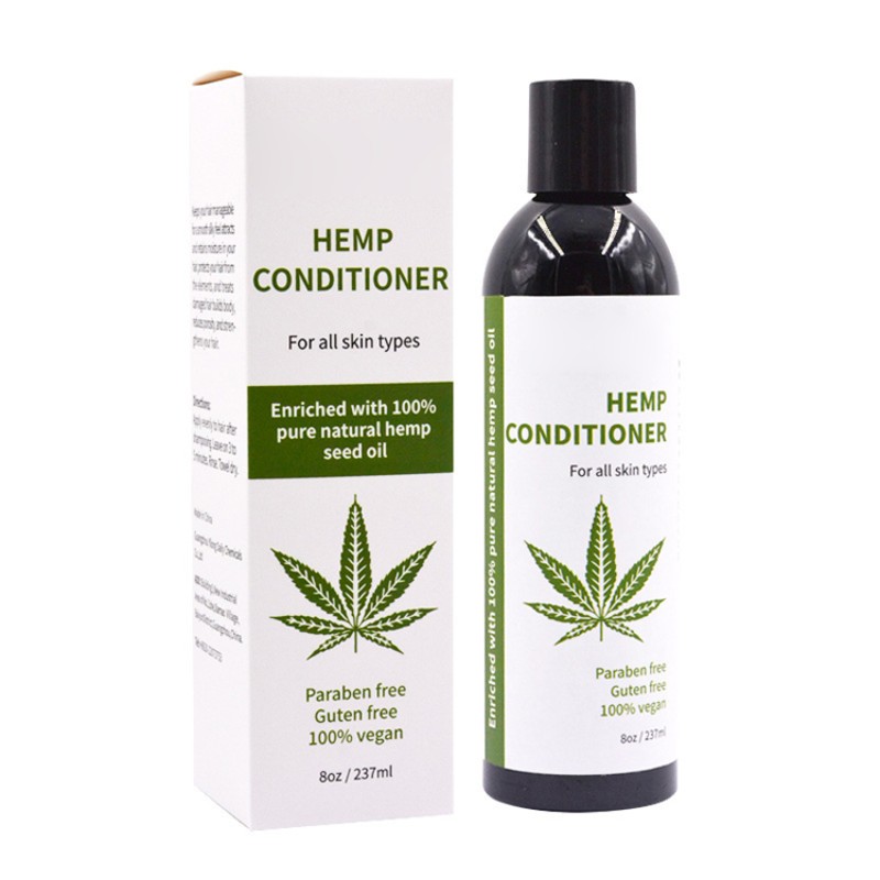Shampoo Conditioner Factory - OEM Hemp Seed Oil All Hair Types