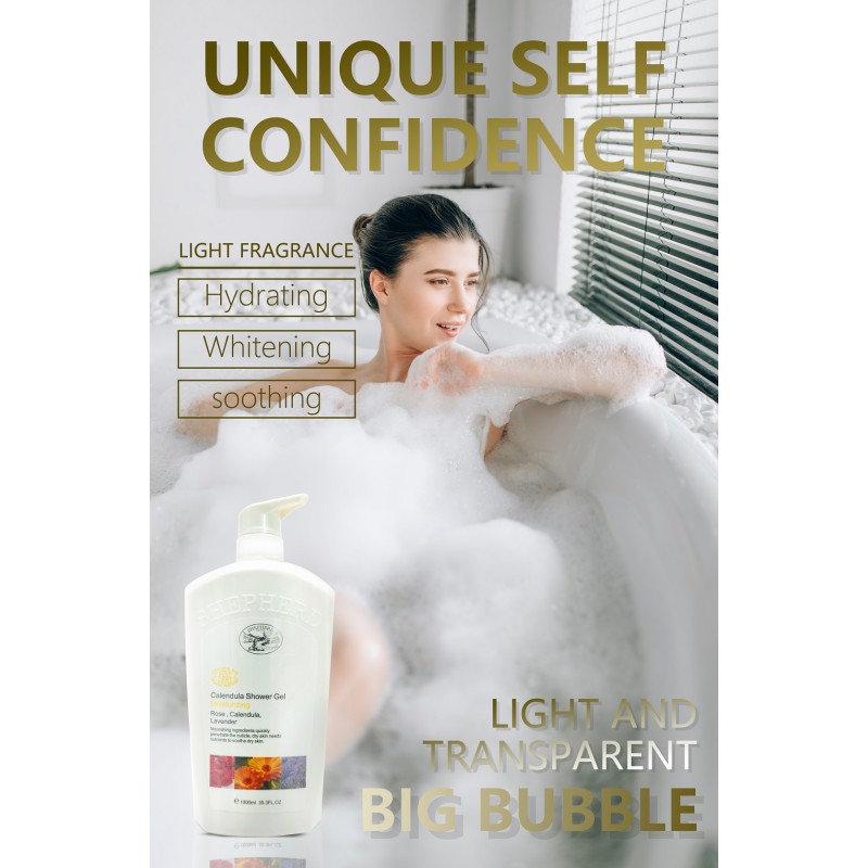 Body Wash Manufacturer - Private Label Goat Milk Calendula Rose