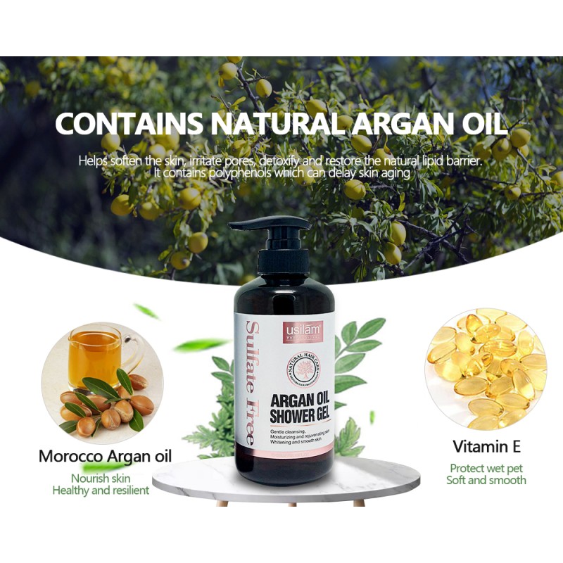 Hair Care Set Manufacturer - Private Label Morocco Argan Oil 3pc