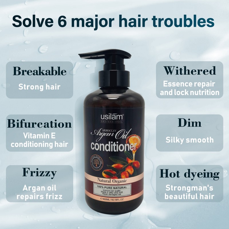 Hair Conditioner Factory - Wholesale Organic Argan Oil Moisturizing