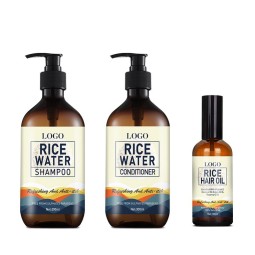 Hair Care Set Manufacturer - OEM Low MOQ Organic Rice Set