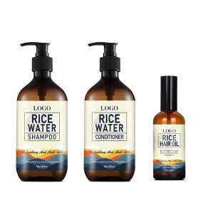 Hair Care Set Manufacturer - OEM Low MOQ Organic Rice Set
