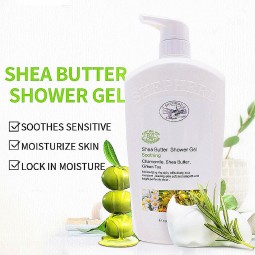 Body Shower Gel Factory - Private Label Natural Green Tea Chamomile