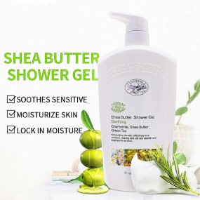 Body Shower Gel Factory - Private Label Natural Green Tea Chamomile