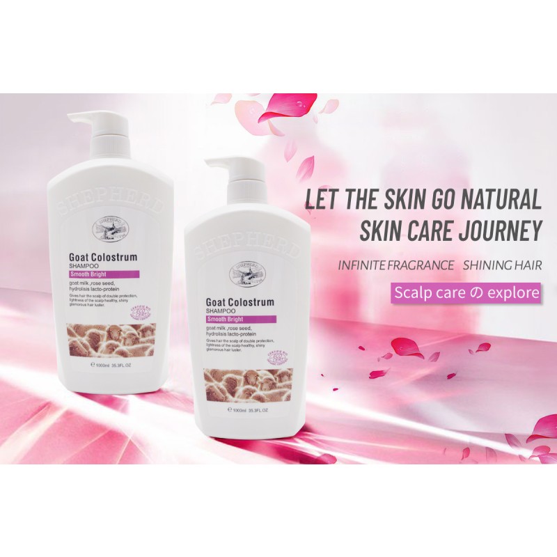 Goat Milk Shampoo Factory - Custom Organic Protein Smooth Bright