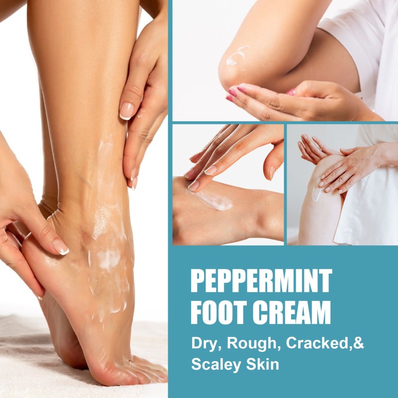 Foot Cream Factory - Private Label Peppermint Quick Absorption