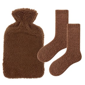Hot Water Bottle Set Manufacturer - Wholesale Custom Rubber Plush Cover