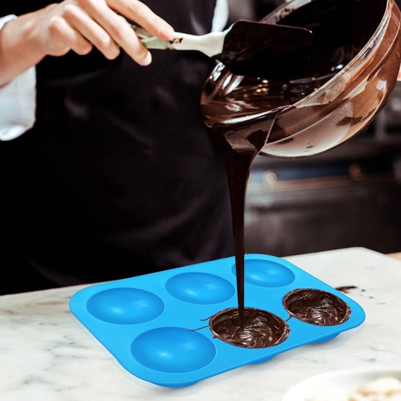 Silicone Mousse Mold Factory - Hot Sale OEM 6 Semi Sphere Jelly