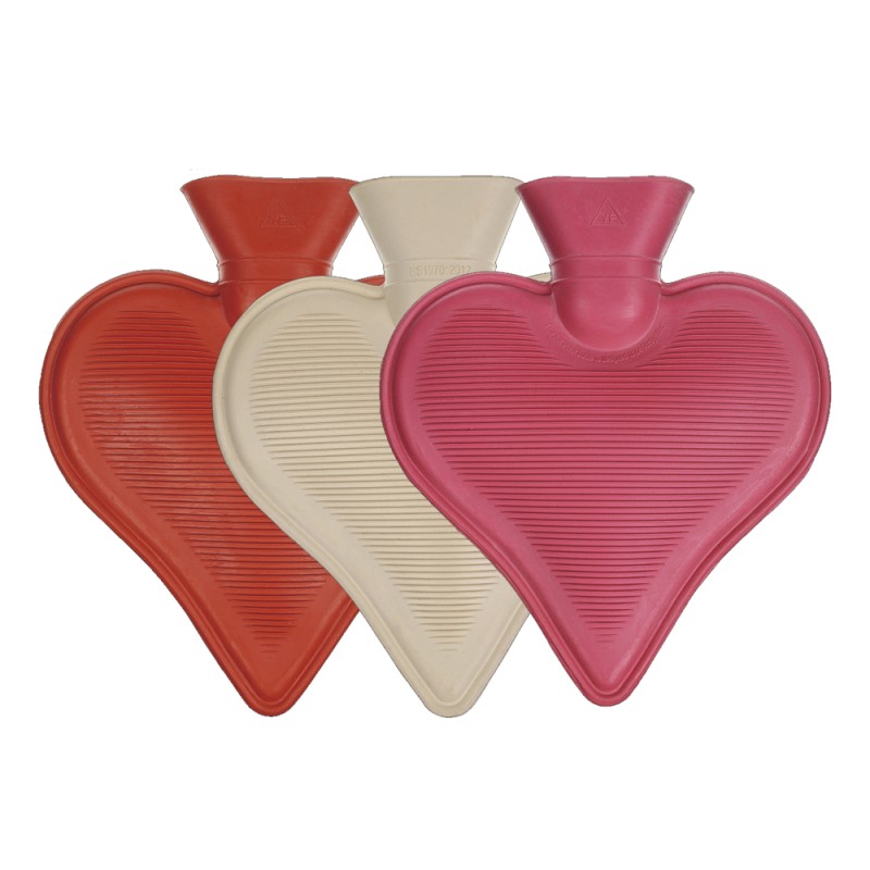 Hot Water Bag Manufacturer - Water Filling Heart Shape Bs Quality
