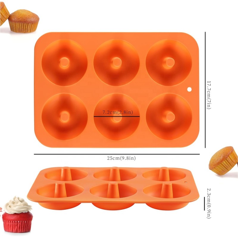 Donut Baking Pan Factory - Doughnuts Mould Microwave Safe Silicone