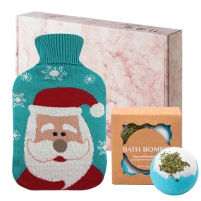 Christmas Gift Set Factory - Custom Luxury Knitted Bag Organic Bath