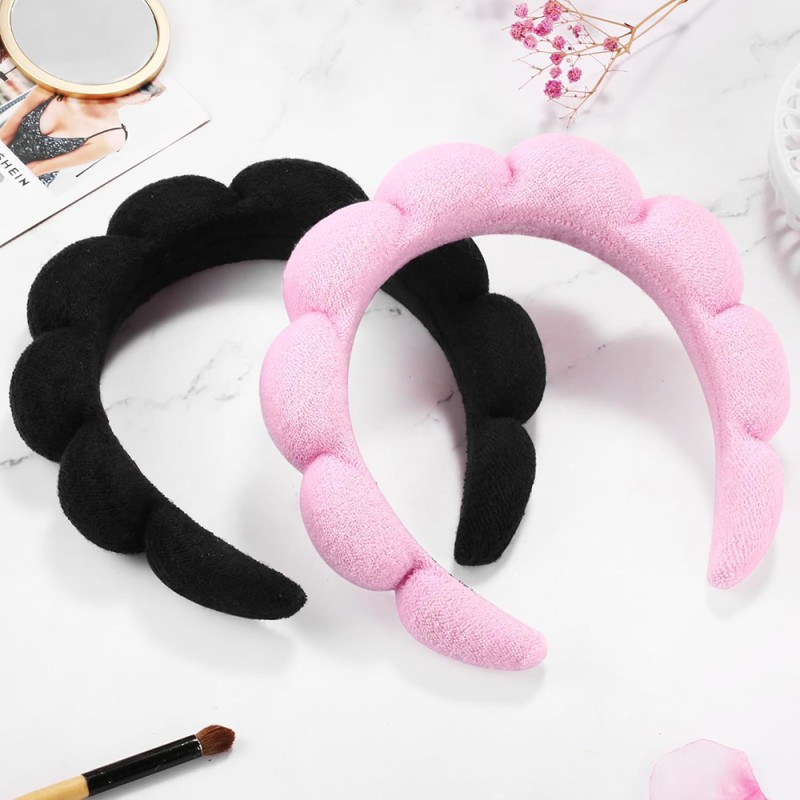 Terry Cloth Headband Manufacturer - Wholesale Solid Color Soft Spa
