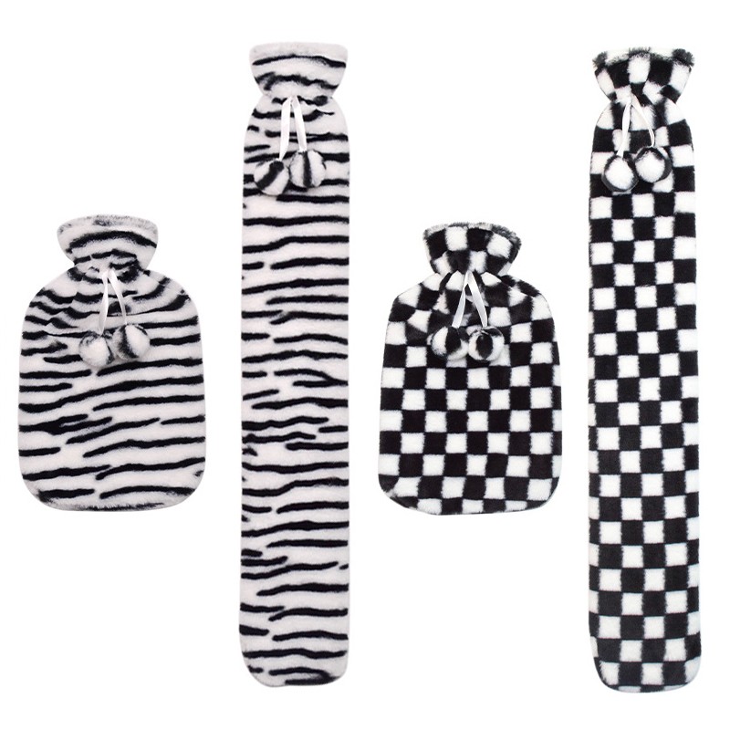 Hot Water Bottle Cover Manufacturer - Cute Animal Plush Neck Long Rubber