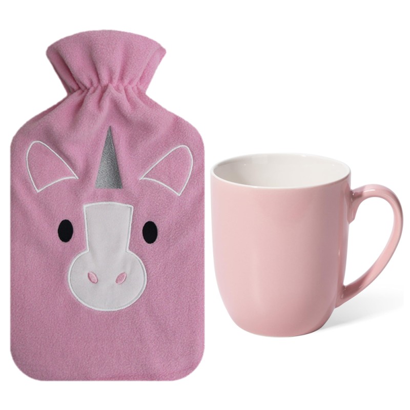 Hot Water Bag Cover Factory - Cute Fleece DIY Coffee Ceramic Cup