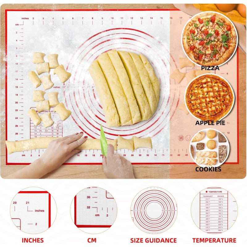 Baking Mat Manufacturer - Hot Selling Custom Logo 60x40cm Non-Stick
