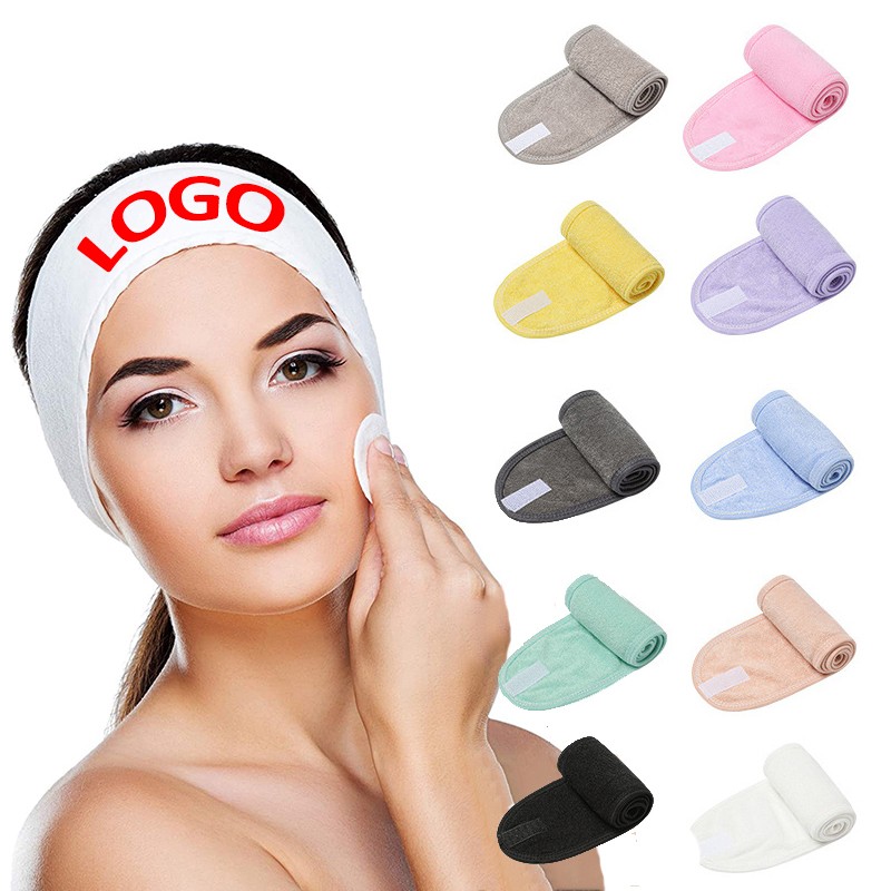 Spa Headband Manufacturer - Wholesale Thickened Coral Fleece Custom