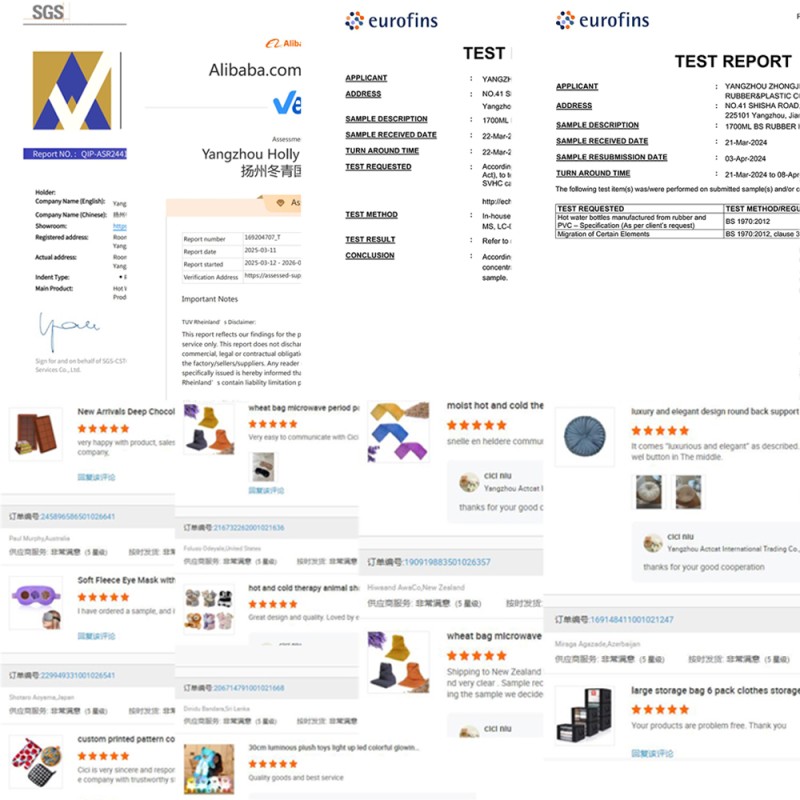 Hot Water Bottle Set Manufacturer - Cheapest Rubber Soft Knitted Cover