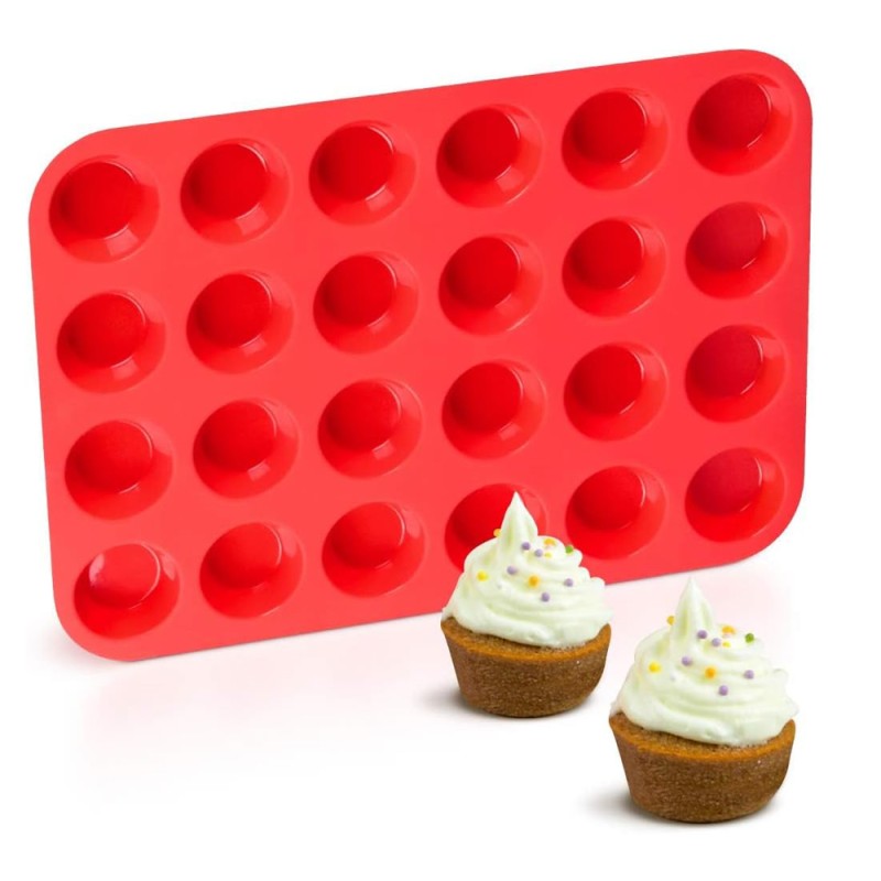 Silicone Muffin Pan Manufacturer - 12 Cups Reusable Nonstick Cupcake