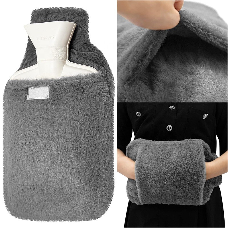 Hot Water Bottle Cover Factory - Wholesale Unique Design 2l Faux Fur