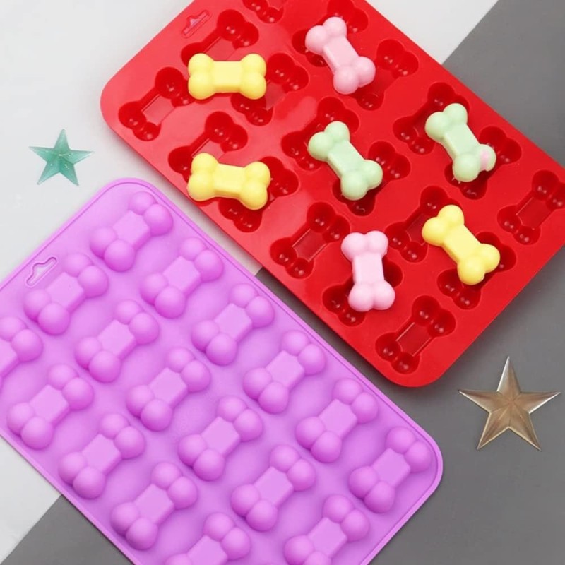 Silicone Mold Manufacturer - Puppy Dog Paw Bone Bpa Free Molds