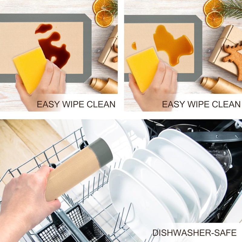 Silicone Baking Mat Factory - Factory Price Custom Size Heat Resistant