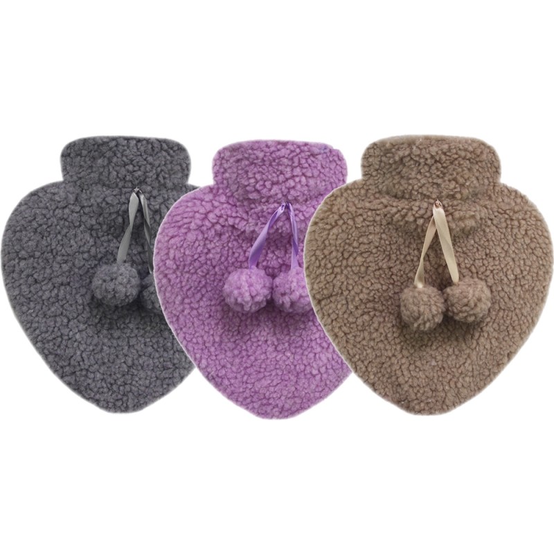 Hot Water Bottle Manufacturer - Wholesale Bpa Free Heart Shape 1000ml