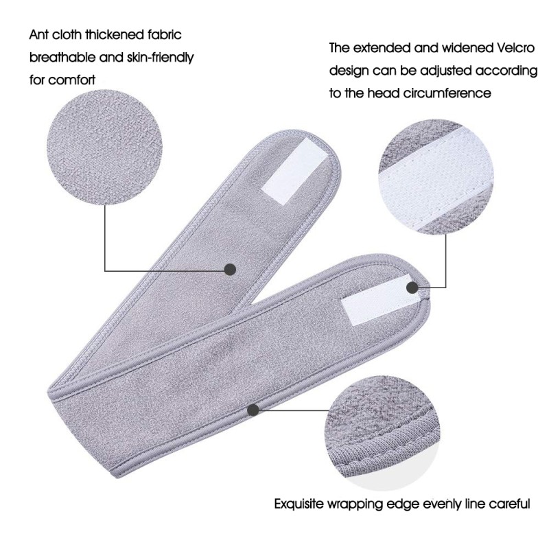 Spa Headband Manufacturer - Wholesale Thickened Coral Fleece Custom