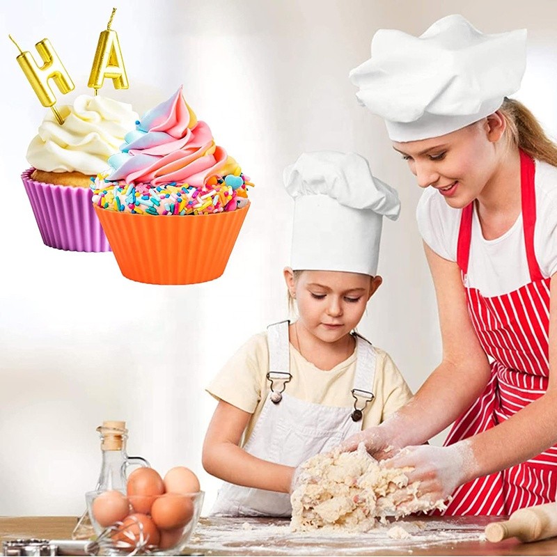 Cupcake Liners Manufacturer - Reusable Custom Shape Heat Resistant