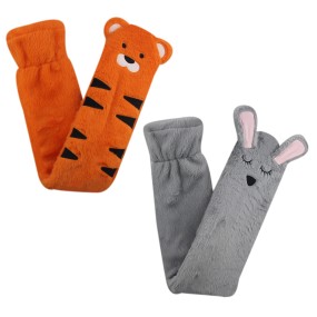 Hot Water Bottle Cover Manufacturer - Cute Animal Plush Neck Long Rubber