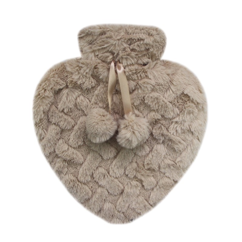 Hot Water Bottle Manufacturer - Wholesale Bpa Free Heart Shape 1000ml