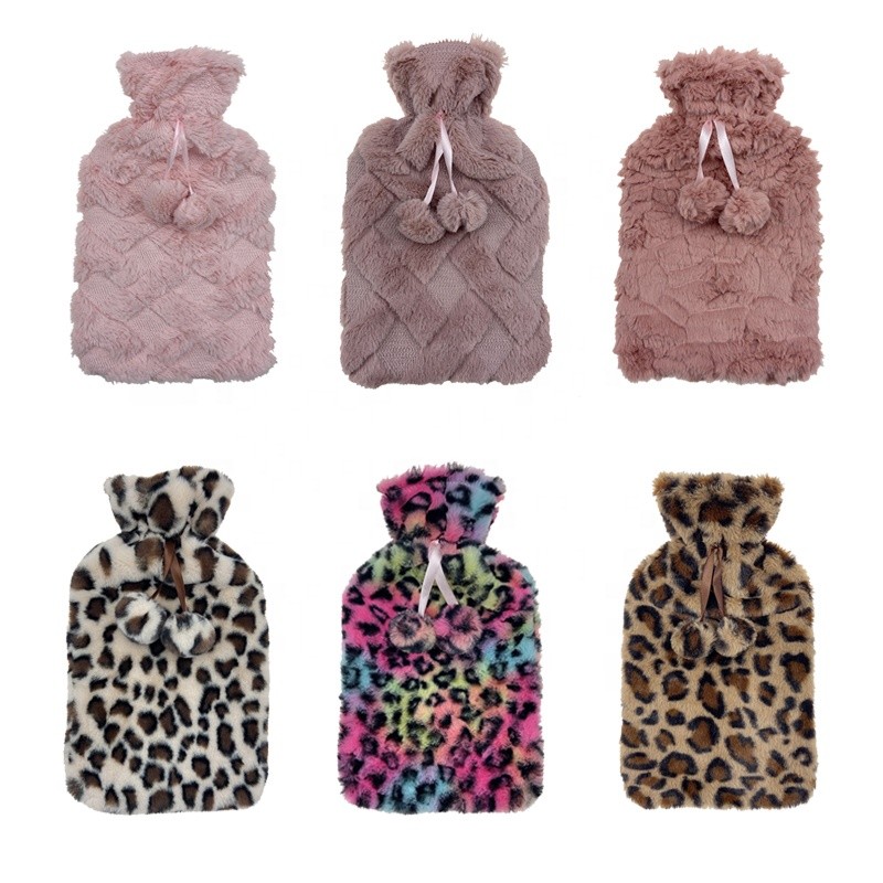 Hot Water Bottle Factory - Reusable 1000ml/2000ml Fluffy Plush Cover