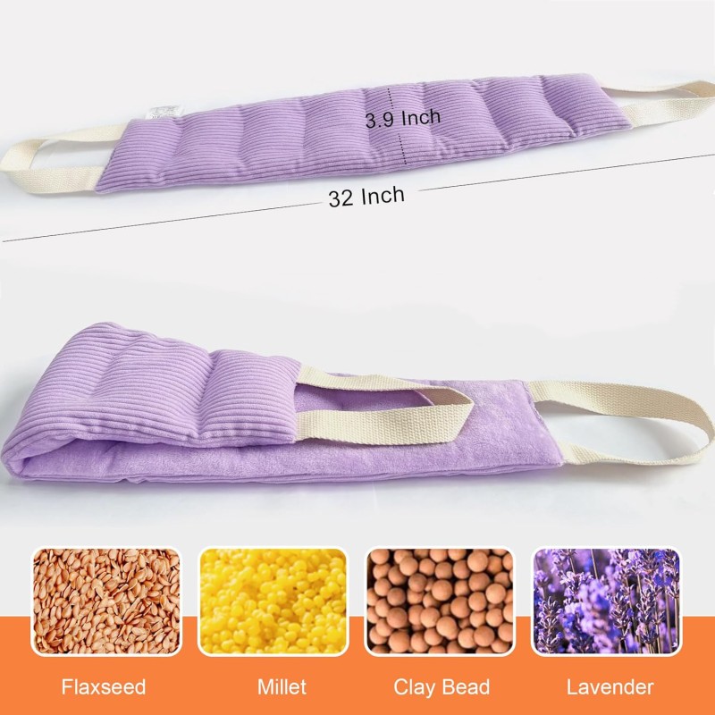 Neck Heat Pack Factory - 100% Cotton Warm Microwave Reusable Lavender