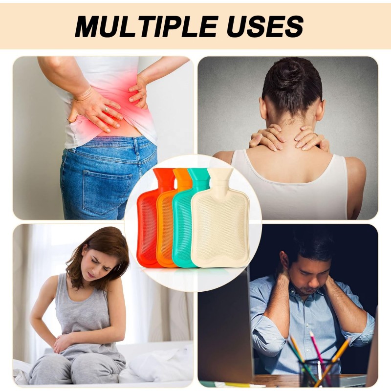 Hot Water Bottles Manufacturer - Best Selling Water Filling Random Colors