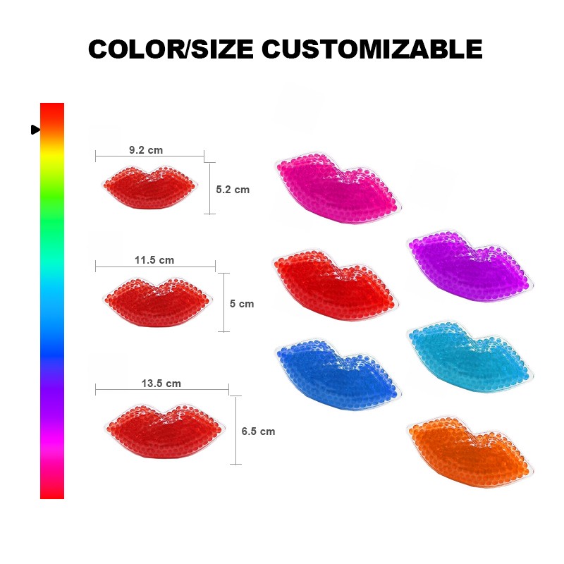 Lip Shape Gel Beads Manufacturer - Hot Cold Beauty Care Therapy