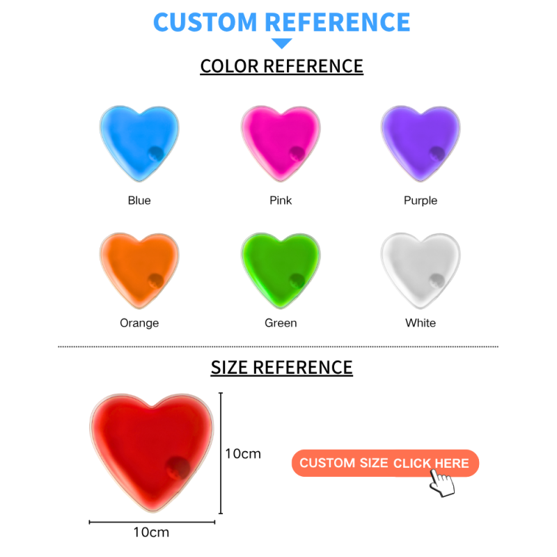 Heart Shape Warmer Manufacturer - Click Heat Pack Body Hand