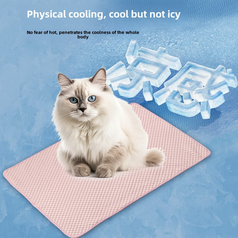Pet Cooling Mat Manufacturer - Summer Ice Silk Cat Bed