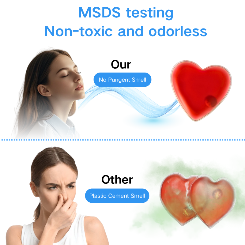 Heart Shape Warmer Manufacturer - Click Heat Pack Body Hand