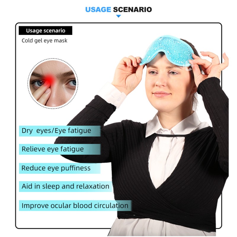 Eye Mask Factory - Hot Cold Compress Therapy Bead Mask