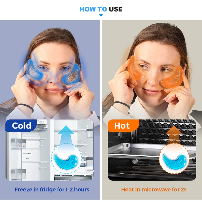Eye Compress Manufacturer - Hot Cold Gel Puffy Eyes Relief