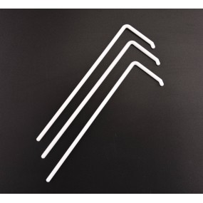 Individually Packaged Disposable Sterile L-shaped Spreaders for Microbial Laboratory Plate Spreading