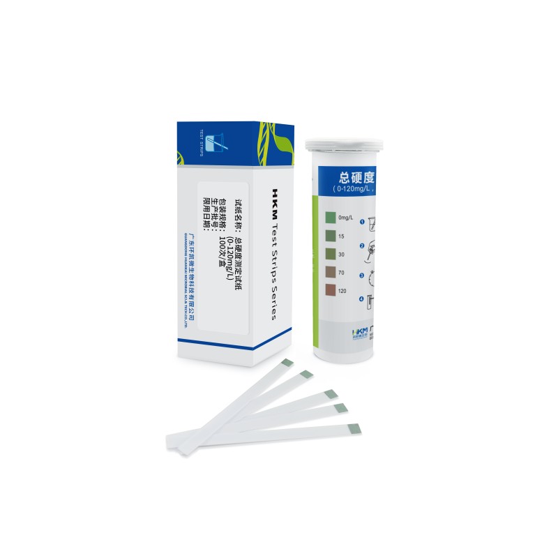 Total Hardness test Strip , 0-120 mg /L