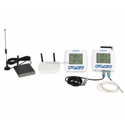 Wireless Temperature and Humidity Monitoring System With Sound and Light Alarm