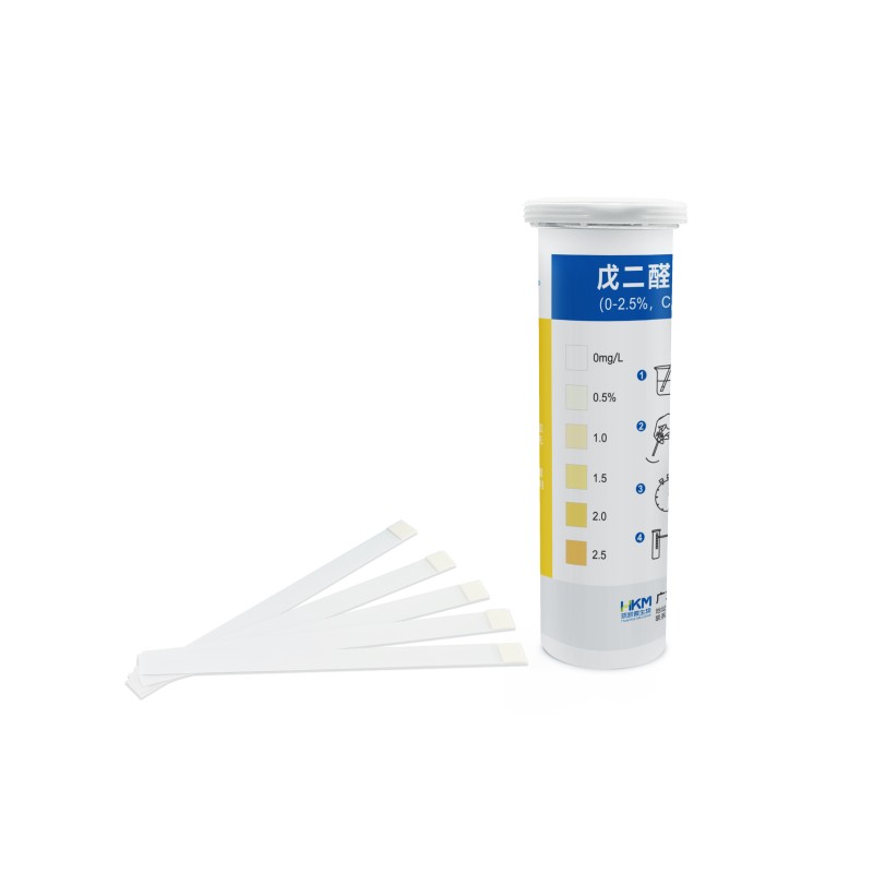 Glutaraldehyde Test Strip , 0-2.5%