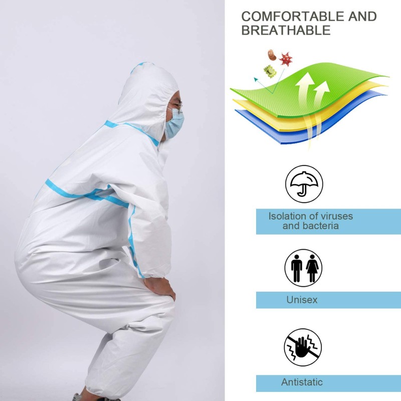 Microporous Coverall Supplier - Hot Selling Waterproof Workwear