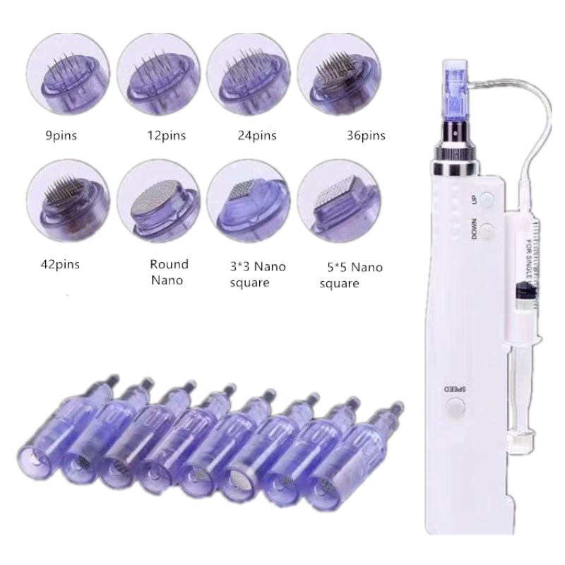 Derma Pen Manufacturer - 2 in 1 Rechargeable Microneedle PRP Mesotherapy